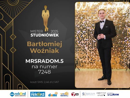 Mister Studniówek 2025 - sylwetki kandydatów
