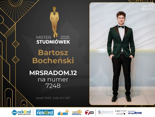Mister Studniówek 2025 - sylwetki kandydatów