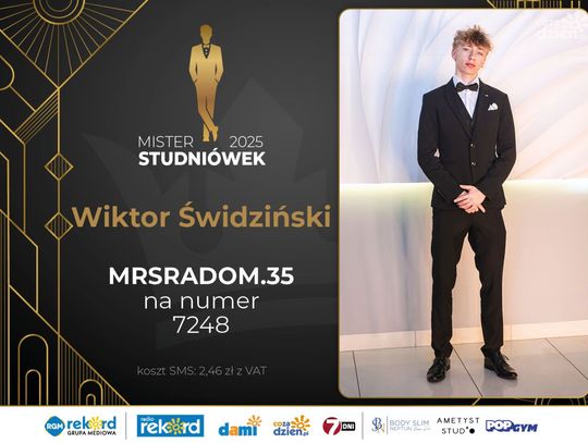 Mister Studniówek 2025 - sylwetki kandydatów
