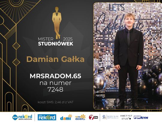 Mister Studniówek 2025 - sylwetki kandydatów