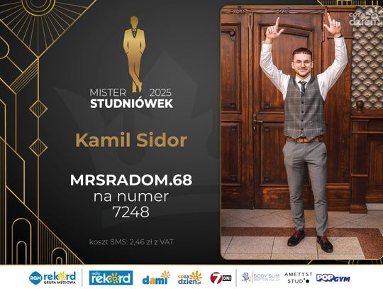 Mister Studniówek 2025 - sylwetki kandydatów