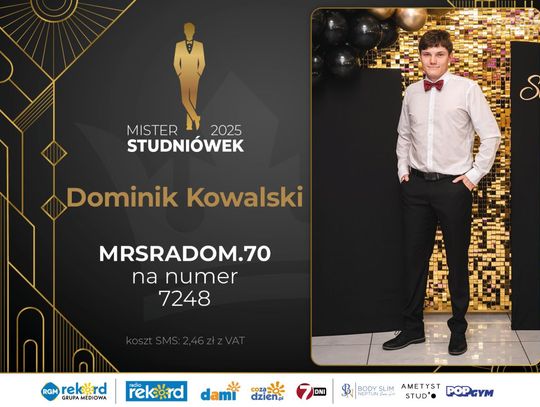 Mister Studniówek 2025 - sylwetki kandydatów