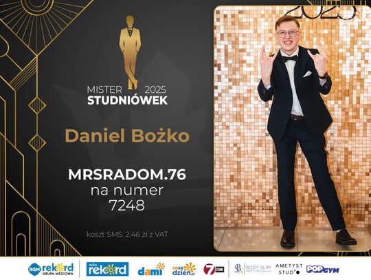Mister Studniówek 2025 - sylwetki kandydatów