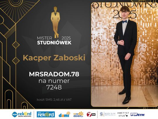 Mister Studniówek 2025 - sylwetki kandydatów