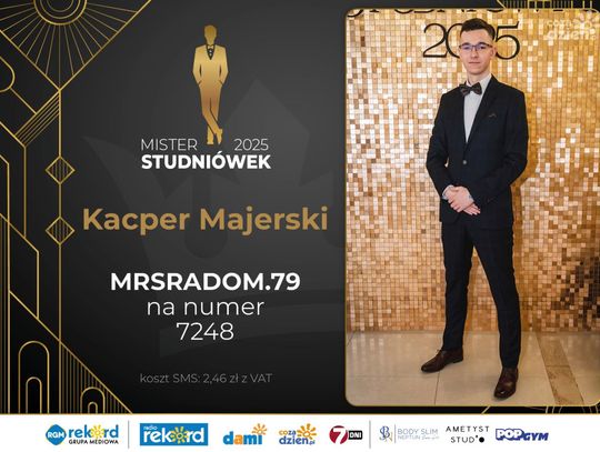 Mister Studniówek 2025 - sylwetki kandydatów