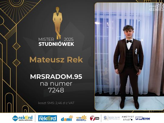 Mister Studniówek 2025 - sylwetki kandydatów