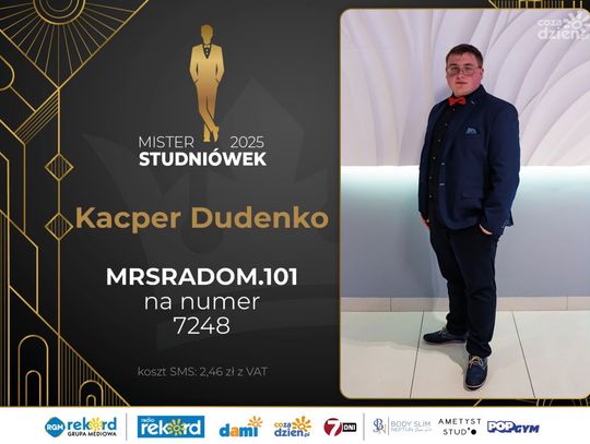 Mister Studniówek 2025 - sylwetki kandydatów