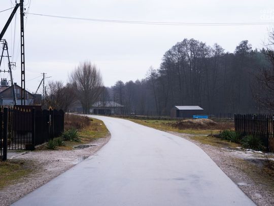 Otwarcie dróg w gminie Głowaczów – w miejscowościach Łukawa i Klementynów (zdjęcia)