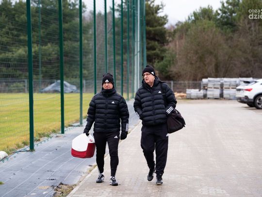 Pierwszy trening Radomiaka z nowym trenerem (zdjęcia)