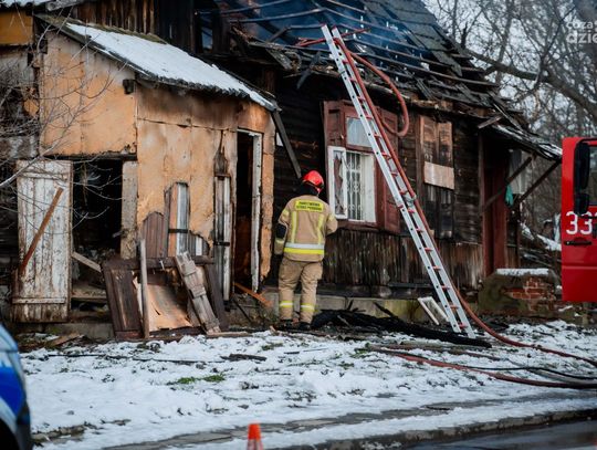 Pożar przy Limanowskiego (zdjęcia) Pożar przy Limanowskiego (zdjęcia)