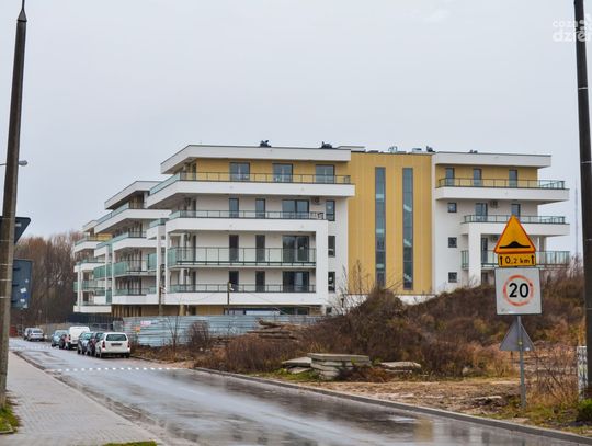 Postęp prac budowy bloków przy zalewie na Borkach (zdjęcia)