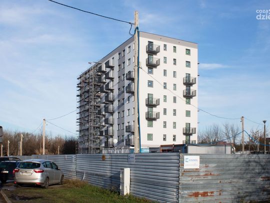 Postęp prac budowy mieszkań komunalnych przy ul. Piastowskiej (zdjęcia)