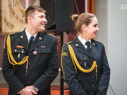 Uroczystość pożegnania komendanta Marcina Ziomka (zdjęcia)