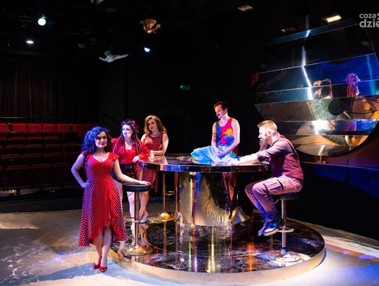 Próba medialna spektaklu Café Luna w reżyserii Aliny Moś (zdjęcia)