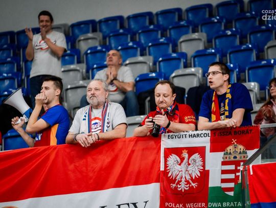 Kibice na meczu Moya Radomka Radom - Vasas Obuda Budapest (zdjęcia)