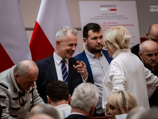 Kandydat na Prezydenta RP Karol Nawrocki w AHNS w Radomium (zdjęcia)
