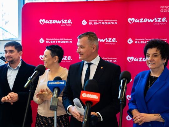 Konferencja prasowa - nabór do 6. edycji Budżetu Obywatelskiego Mazowsza (zdjęcia)