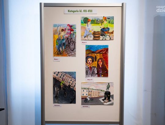 Finał V Edycji Powiatowego Konkursu Plastycznego " Zarażeni rowerem - zainspirowani Malczewskim" (zdjęcia)