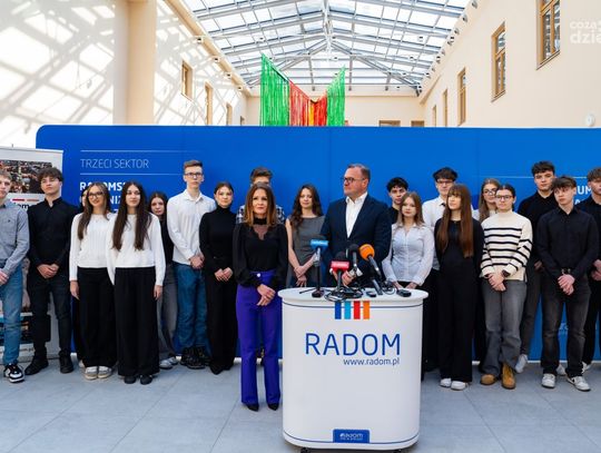 Konferencja prasowa dot. Szkolnego Budżetu Obywatelskiego (zdjęcia)