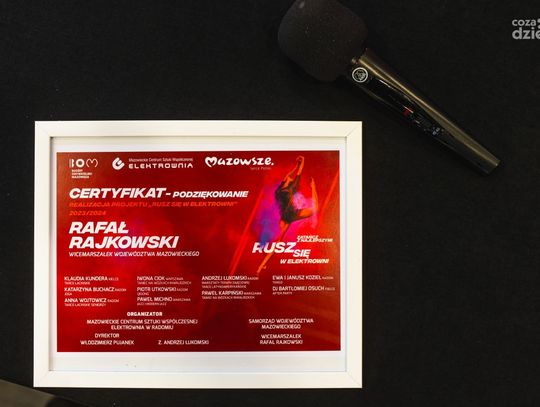 Podsumowanie projektu "Rusz się w Elektrowni" (zdjęcia)