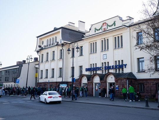 Wyjazd kibiców Radomiaka na mecz z Cracovią (zdjęcia)