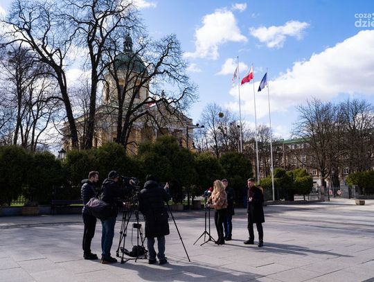 Konferencja prasowa Marty Ratuszyńskiej (zdjęcia)