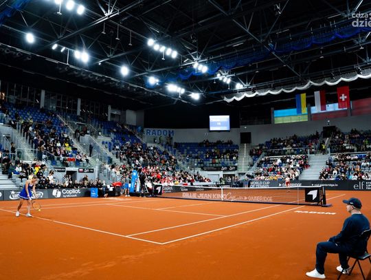 BJK Cup Radom 2025: Katarzyna Kawa - Marta Kostiuk (zdjęcia)