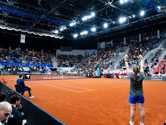 BJK Cup Radom 2025: Maja Chwalińska - Elina Switolina (zdjęcia)