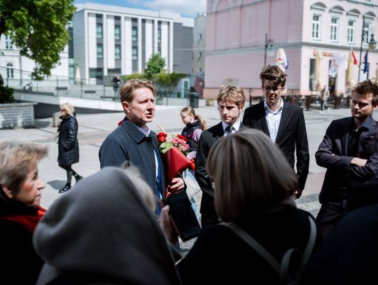 Artur Bartoszewicz - Spotkanie z mieszkańcami (zdjęcia)