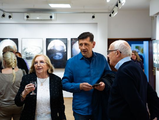 Wernisaż wystawy "Gest akwareli" w Łaźni (zdjęcia)