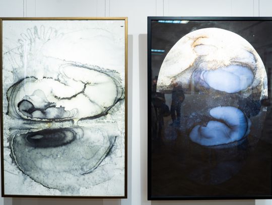 Wernisaż wystawy "Gest akwareli" w Łaźni (zdjęcia)