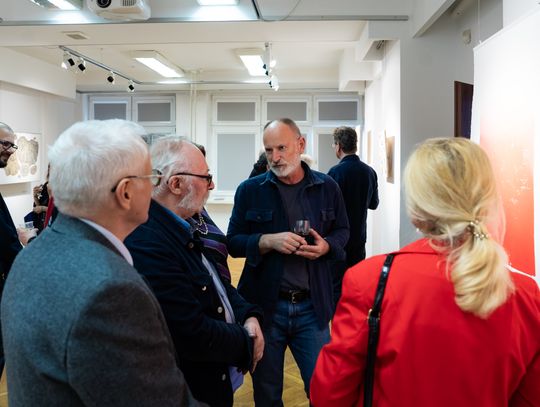 Wernisaż wystawy "Gest akwareli" w Łaźni (zdjęcia)