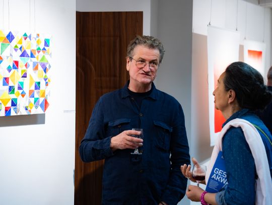 Wernisaż wystawy "Gest akwareli" w Łaźni (zdjęcia)