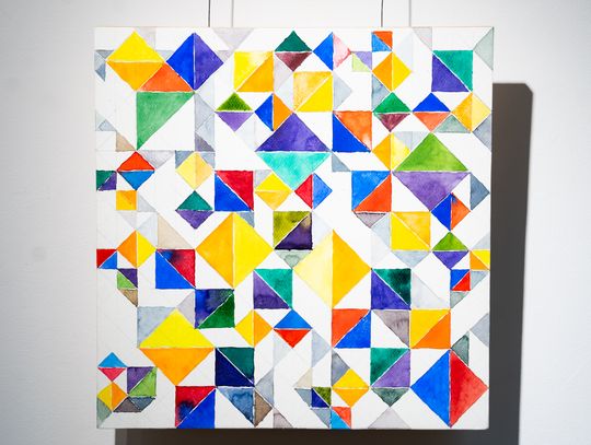 Wernisaż wystawy "Gest akwareli" w Łaźni (zdjęcia)