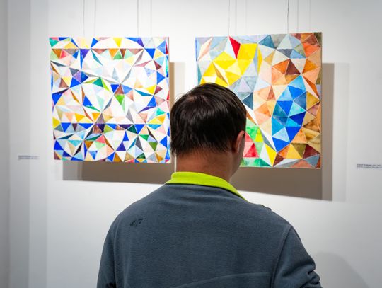 Wernisaż wystawy "Gest akwareli" w Łaźni (zdjęcia)