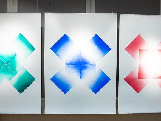 Wernisaż wystawy "Gest akwareli" w Łaźni (zdjęcia)