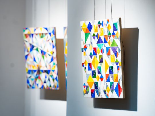 Wernisaż wystawy "Gest akwareli" w Łaźni (zdjęcia)