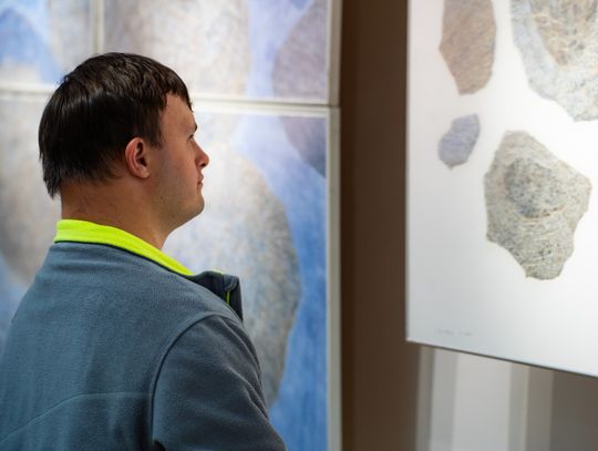 Wernisaż wystawy "Gest akwareli" w Łaźni (zdjęcia)