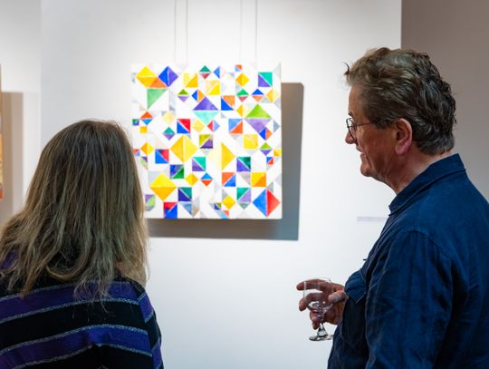 Wernisaż wystawy "Gest akwareli" w Łaźni (zdjęcia)