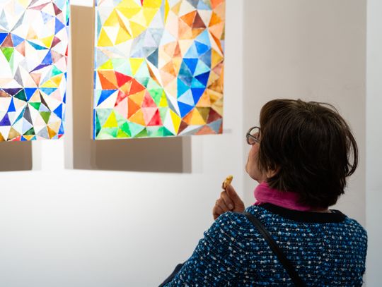 Wernisaż wystawy "Gest akwareli" w Łaźni (zdjęcia)