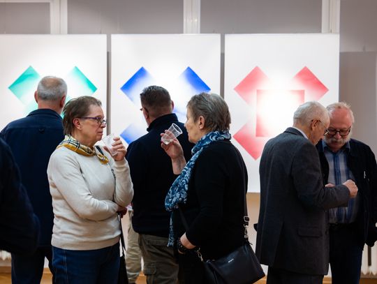 Wernisaż wystawy "Gest akwareli" w Łaźni (zdjęcia)