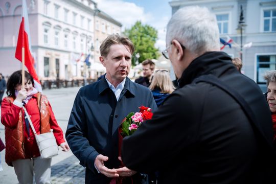 Artur Bartoszewicz - Spotkanie z mieszkańcami (zdjęcia)