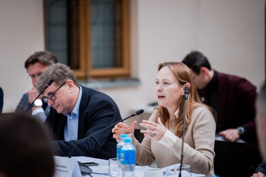 Okrągły Stół w Kamienicy Deskurów (zdjęcia)