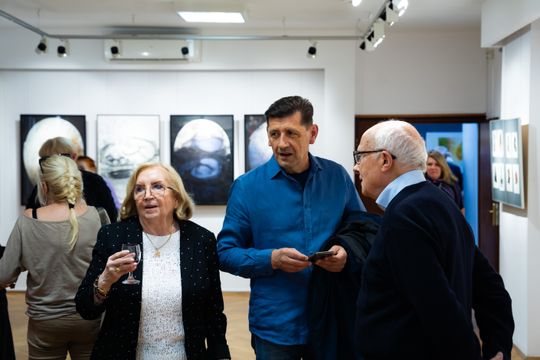 Wernisaż wystawy "Gest akwareli" w Łaźni (zdjęcia)