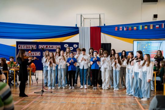 Obchody Dnia Europy w PSP 17 (zdjęcia)