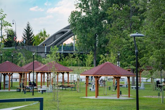 Uroczyste otwarcie terenów nadpilicznych w Białobrzegach (zdjęcia