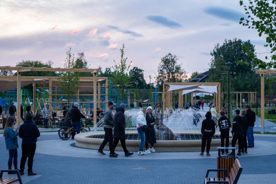 Uroczyste otwarcie terenów nadpilicznych w Białobrzegach (zdjęcia