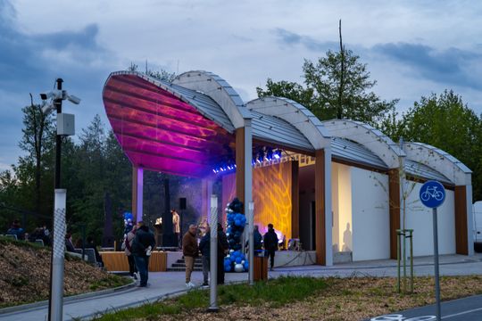 Uroczyste otwarcie terenów nadpilicznych w Białobrzegach (zdjęcia