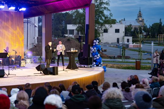 Uroczyste otwarcie terenów nadpilicznych w Białobrzegach (zdjęcia