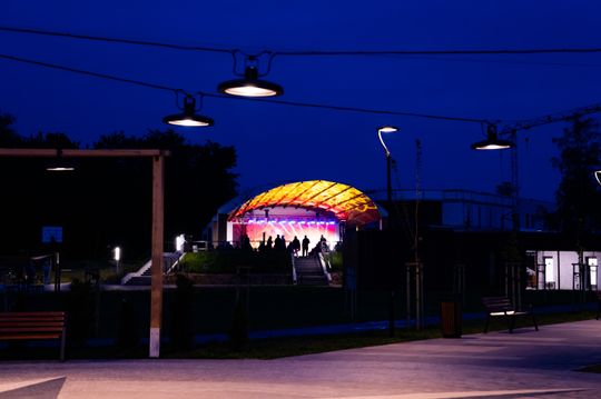 Uroczyste otwarcie terenów nadpilicznych w Białobrzegach (zdjęcia